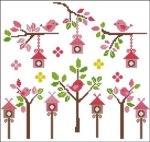 (image for) Petite Birds Pink